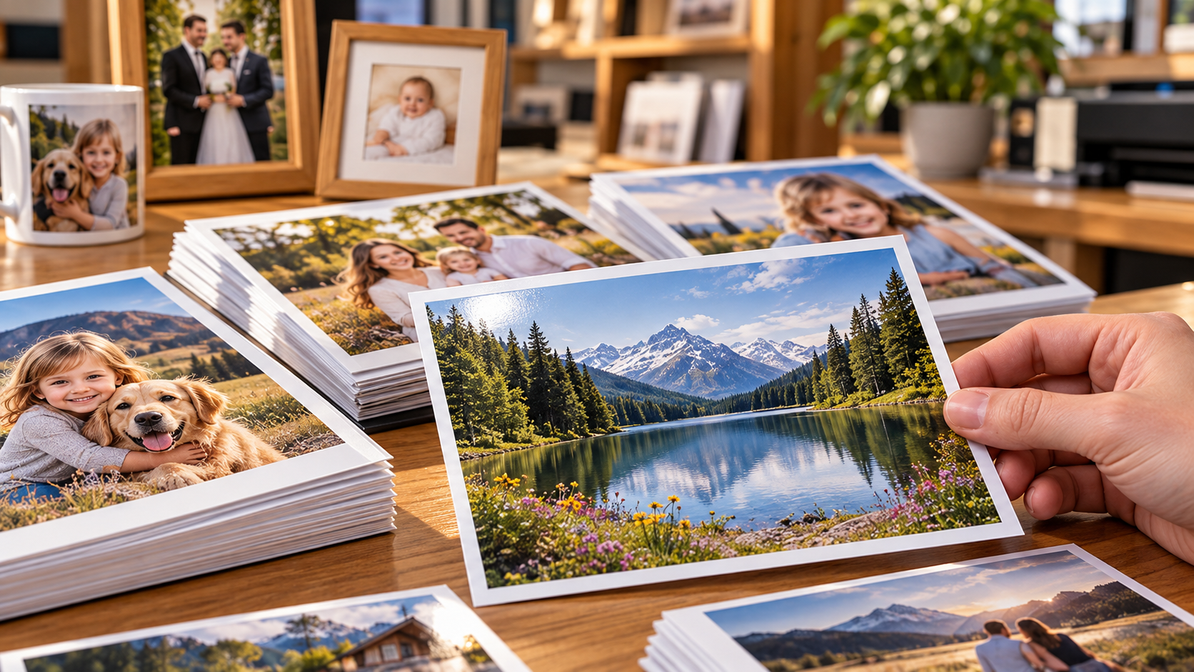 Papierowe odbitki fotograficzne — wywoływanie zdjęć w GOLIK FOTO w Skoczowie